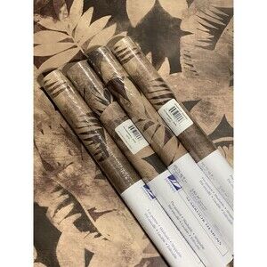 Vintage Seabrook Fern Wallpaper Large Pattern Seabrook Floral 4 count